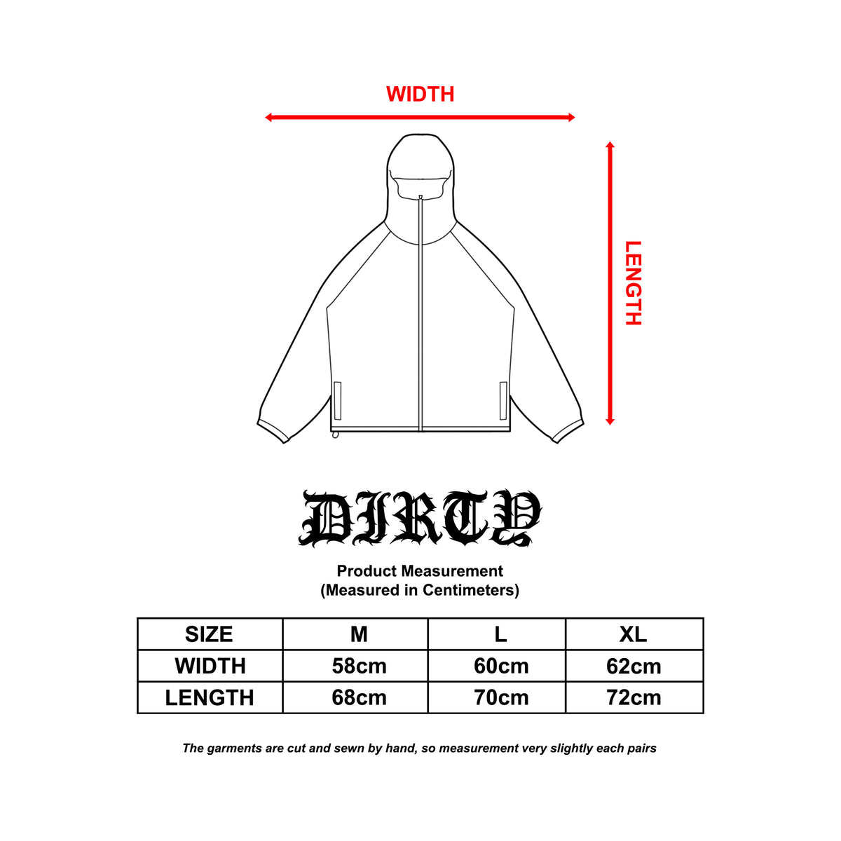 DIRTYBUSINESS PARMA TRANSLUCENT WATERPROOF TRACKSUIT