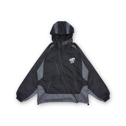 DIRTYBUSINESS OLAF TRACKSUIT WATERPROOF ASYMMETRICAL BLACK GREY