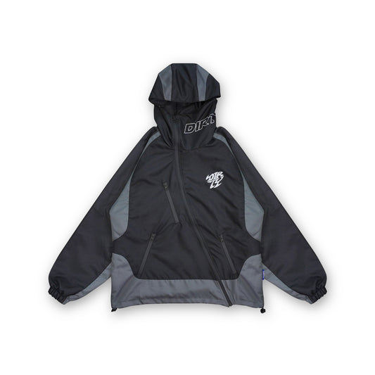 DIRTYBUSINESS TRACKSUIT OLAF ASYMMETRICAL BLACK GREY