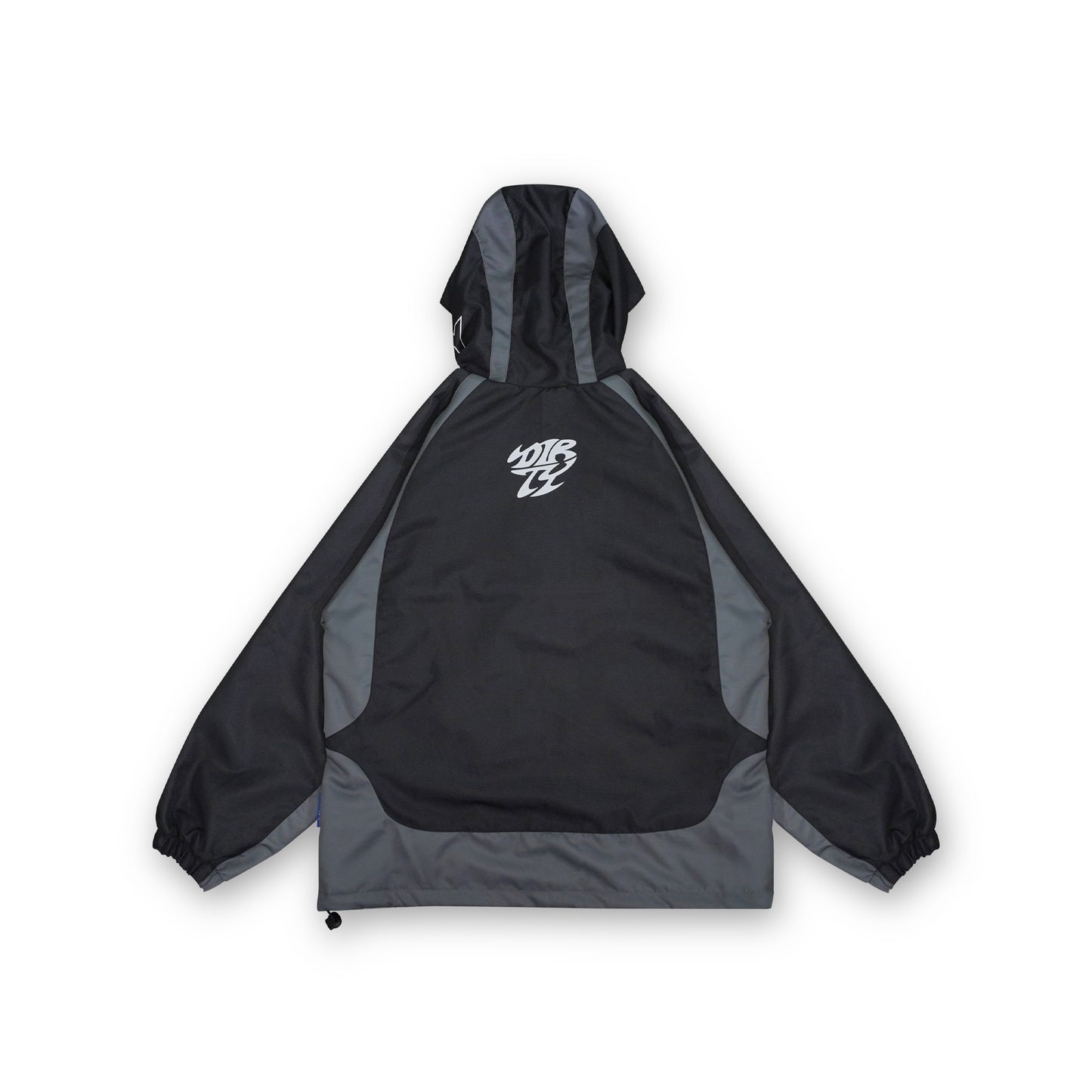 DIRTYBUSINESS OLAF TRACKSUIT WATERPROOF ASYMMETRICAL BLACK GREY