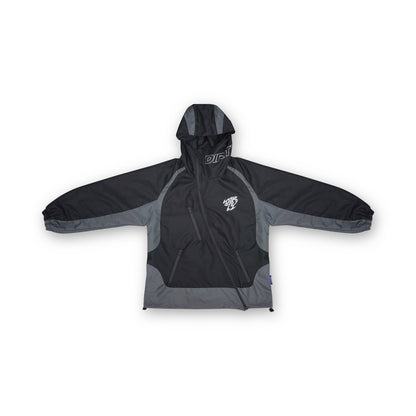 DIRTYBUSINESS OLAF TRACKSUIT WATERPROOF ASYMMETRICAL BLACK GREY