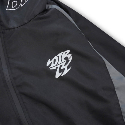 DIRTYBUSINESS OLAF TRACKSUIT WATERPROOF ASYMMETRICAL BLACK GREY