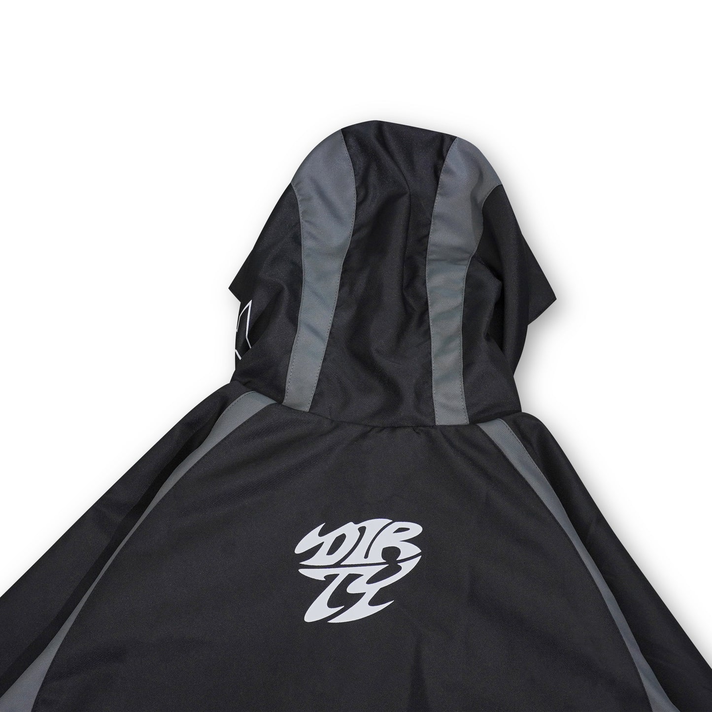 DIRTYBUSINESS OLAF TRACKSUIT WATERPROOF ASYMMETRICAL BLACK GREY