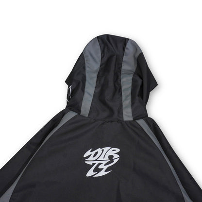 DIRTYBUSINESS OLAF TRACKSUIT WATERPROOF ASYMMETRICAL BLACK GREY