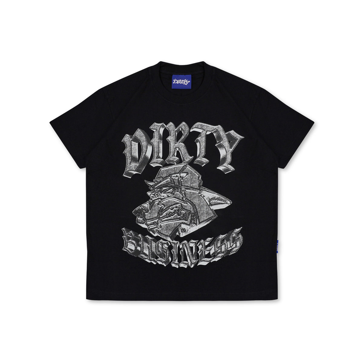 DIRTYBUSINESS BULDOG TSHIRT BLACK