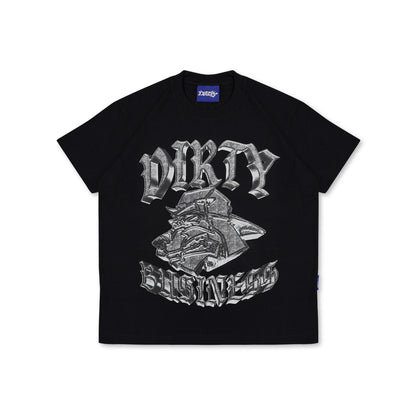 DIRTYBUSINESS BULDOG TSHIRT BLACK