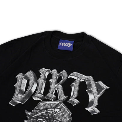 DIRTYBUSINESS BULDOG TSHIRT BLACK