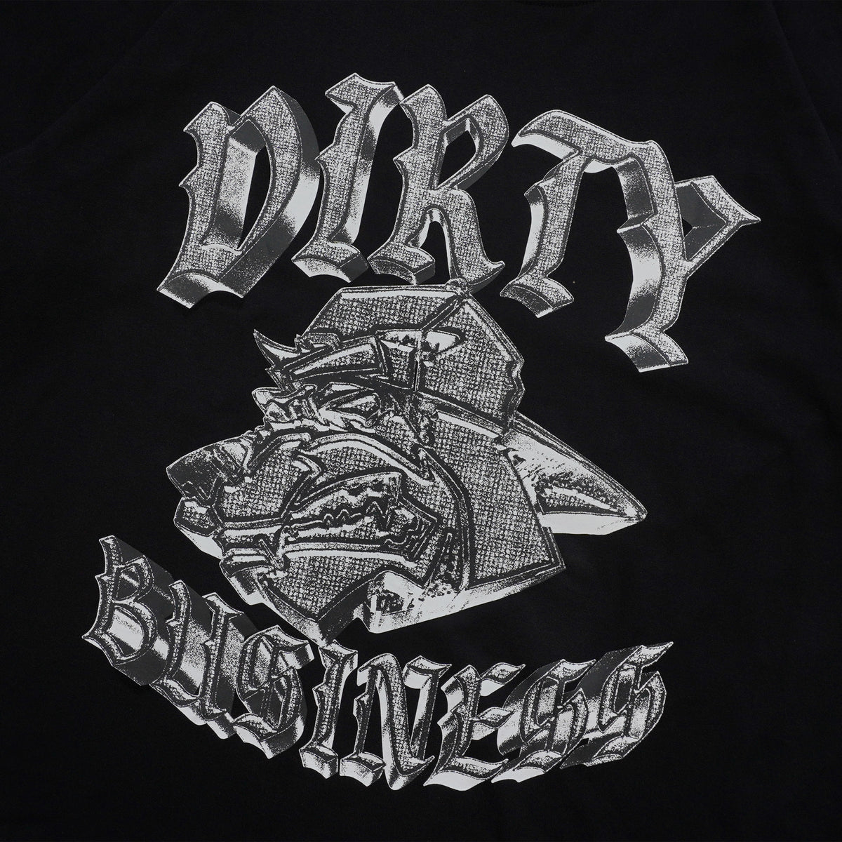 DIRTYBUSINESS BULDOG TSHIRT BLACK