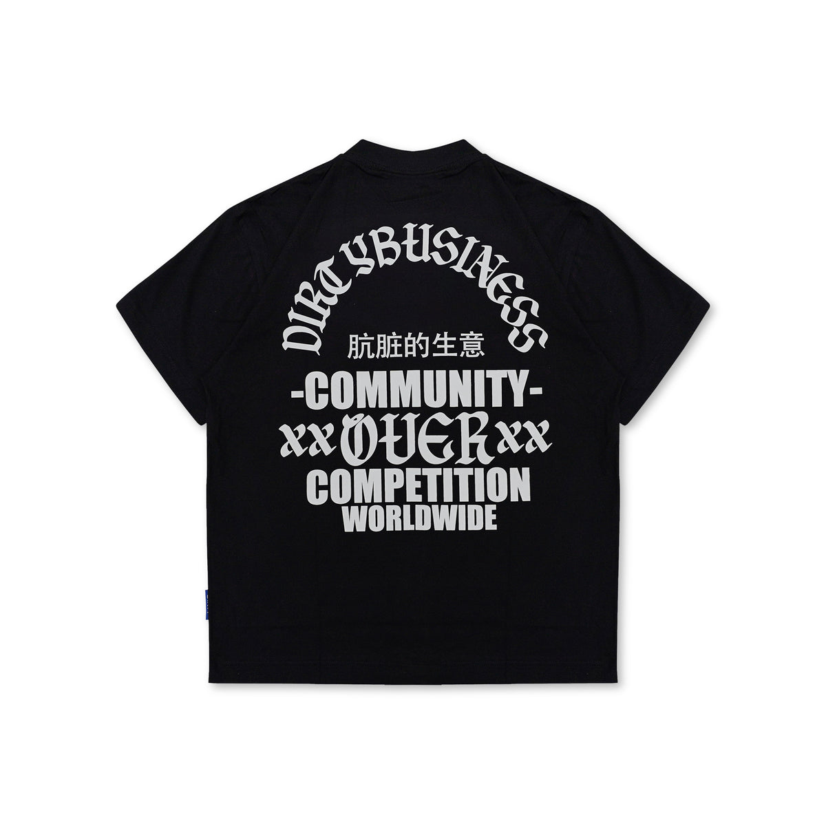 DIRTYBUSINESS CRIPS TSHIRT BLACK