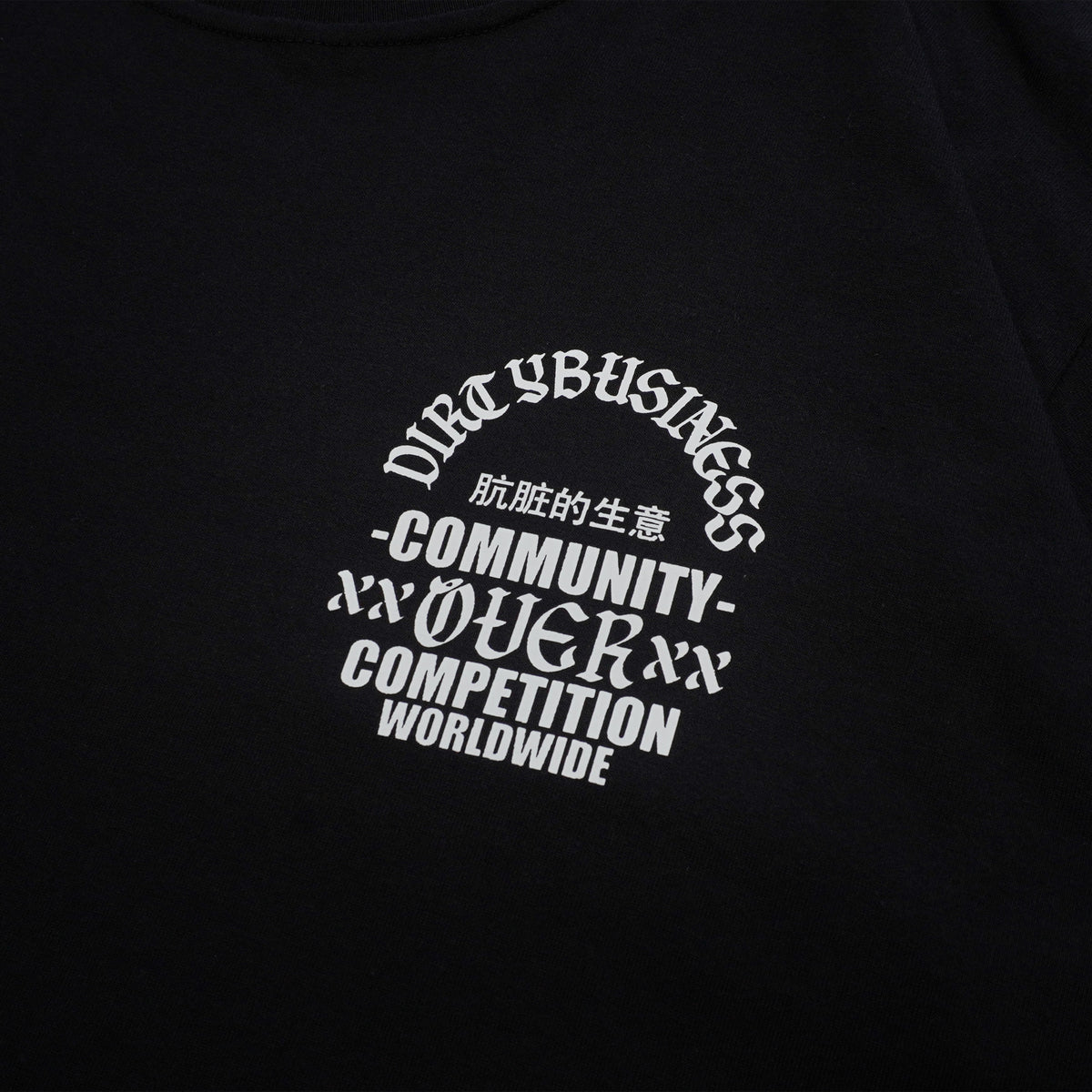DIRTYBUSINESS CRIPS TSHIRT BLACK