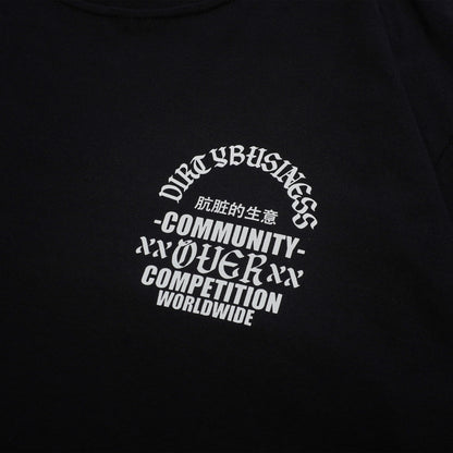 DIRTYBUSINESS CRIPS TSHIRT BLACK