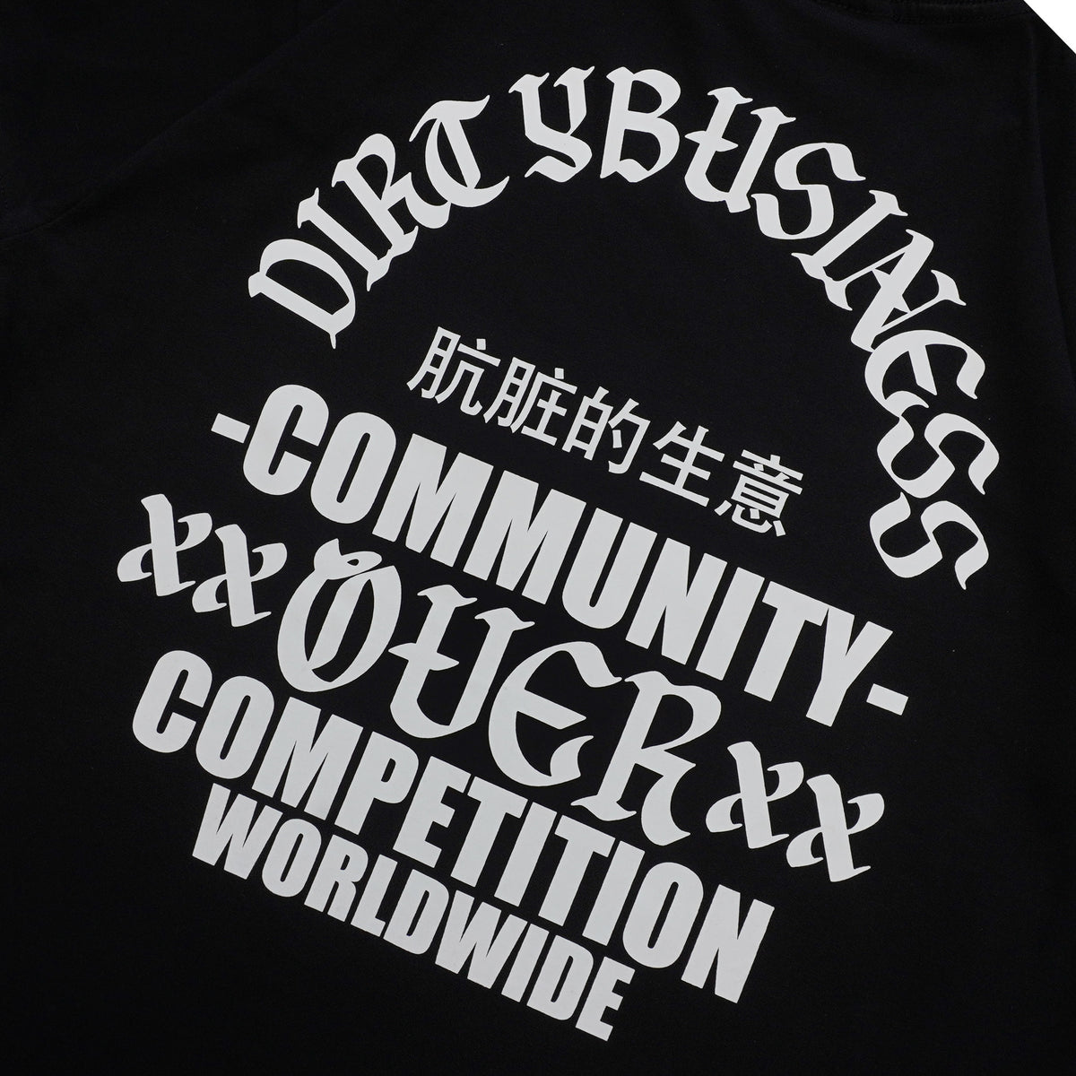 DIRTYBUSINESS CRIPS TSHIRT BLACK