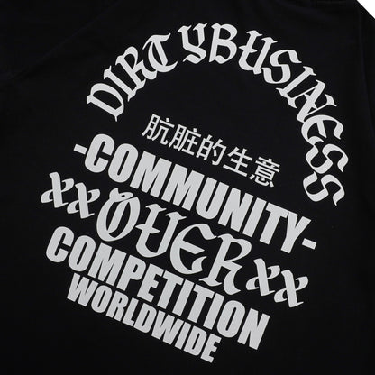 DIRTYBUSINESS CRIPS TSHIRT BLACK