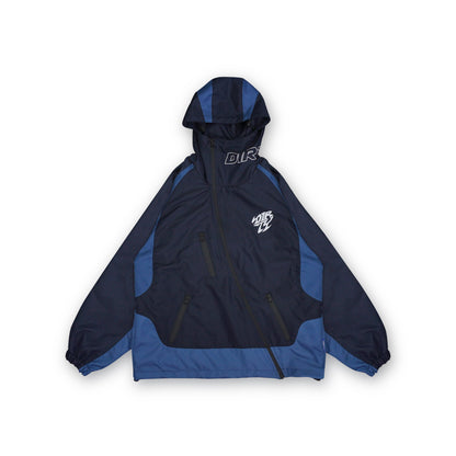 DIRTYBUSINESS OLAF TRACKSUIT WATERPROOF ASYMMETRICAL NAVY BLUE