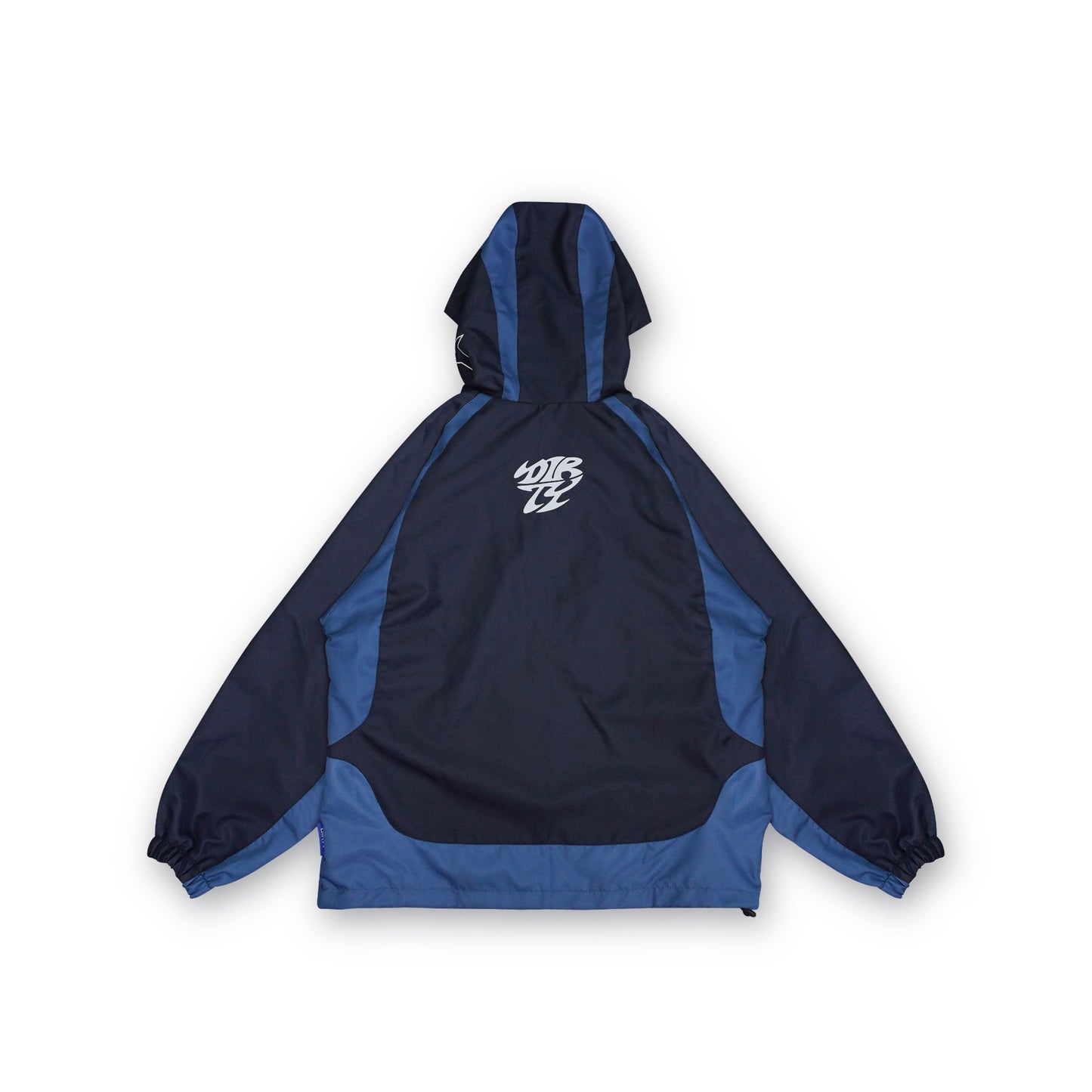 DIRTYBUSINESS OLAF TRACKSUIT WATERPROOF ASYMMETRICAL NAVY BLUE