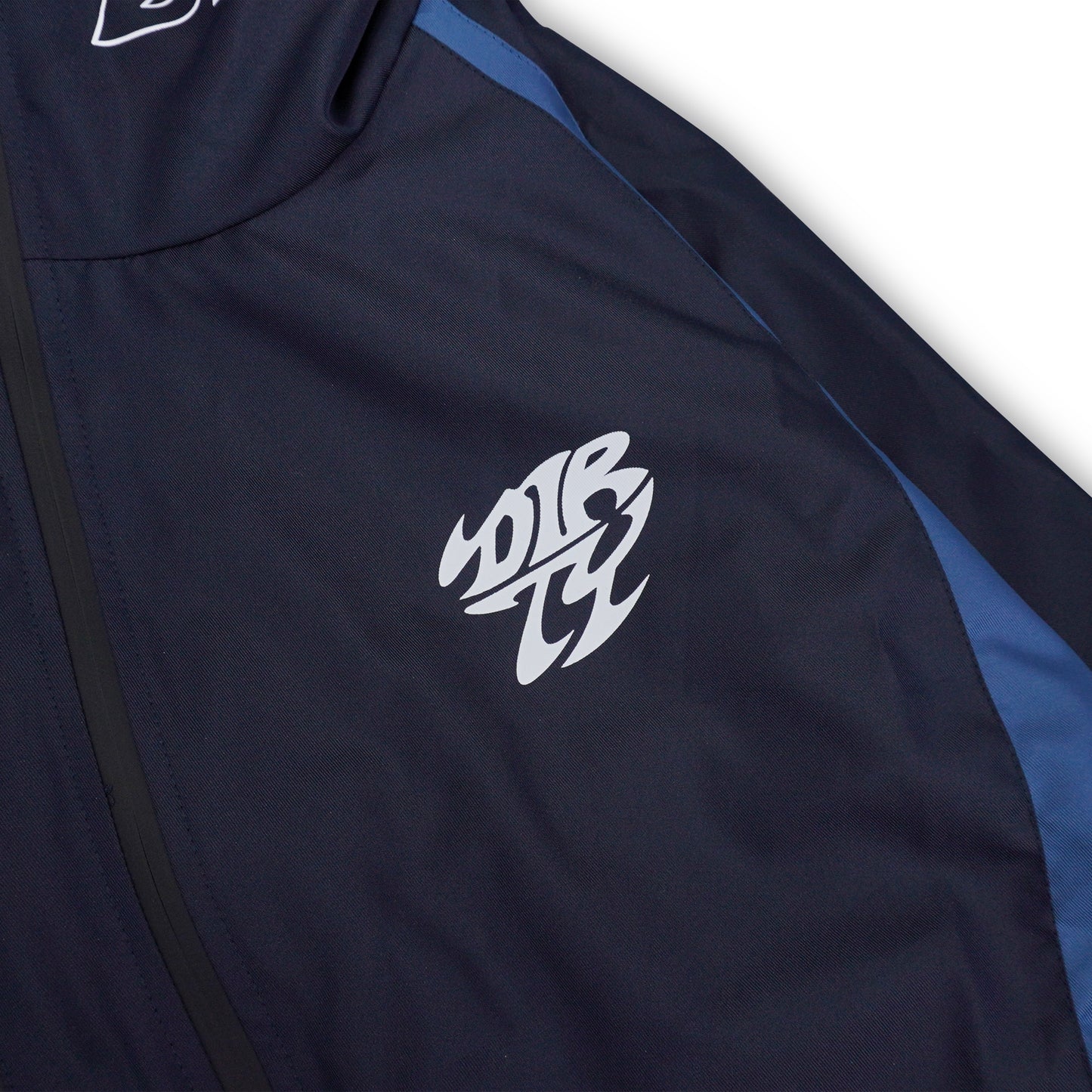 DIRTYBUSINESS OLAF TRACKSUIT WATERPROOF ASYMMETRICAL NAVY BLUE