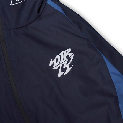 DIRTYBUSINESS OLAF TRACKSUIT WATERPROOF ASYMMETRICAL NAVY BLUE