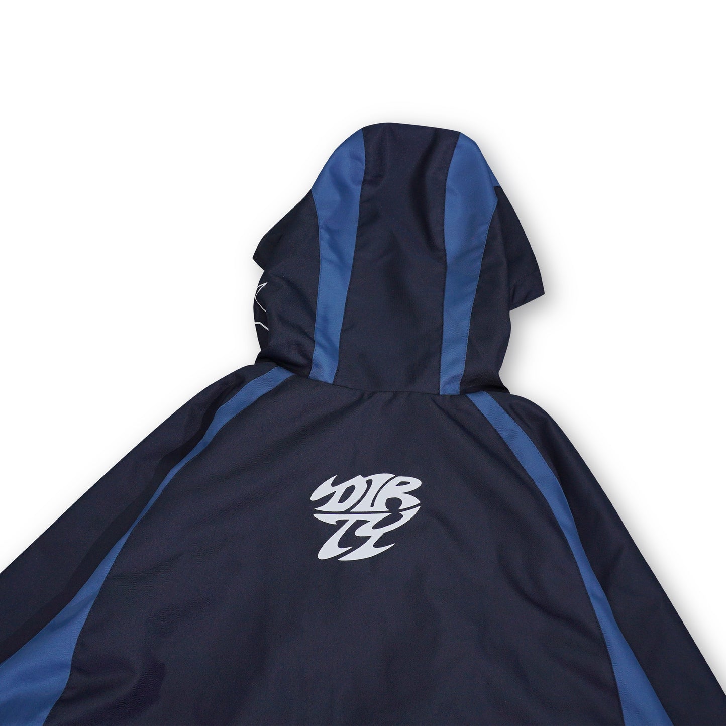 DIRTYBUSINESS OLAF TRACKSUIT WATERPROOF ASYMMETRICAL NAVY BLUE
