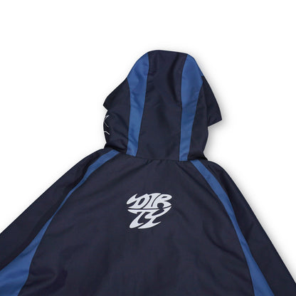DIRTYBUSINESS OLAF TRACKSUIT WATERPROOF ASYMMETRICAL NAVY BLUE