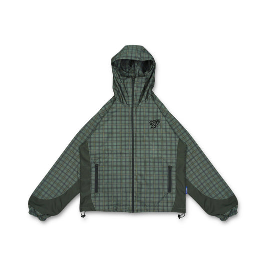 DIRTYBUSINESS PLAID TRACKSUIT GRACE GREEN