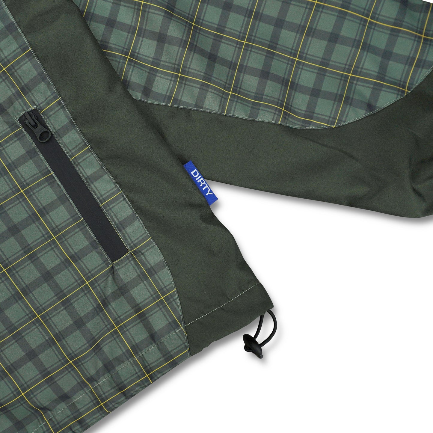 DIRTYBUSINESS PLAID TRACKSUIT GRACE GREEN