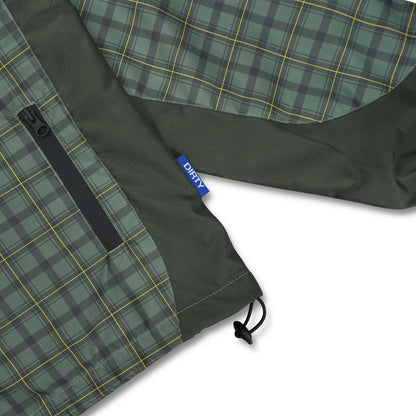 DIRTYBUSINESS PLAID TRACKSUIT GRACE GREEN