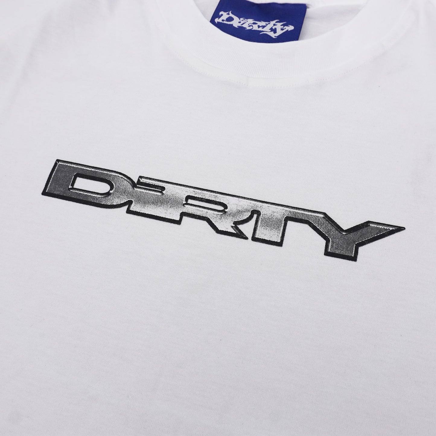 DIRTYBUSINESS CHROME WHITE T-SHIRT