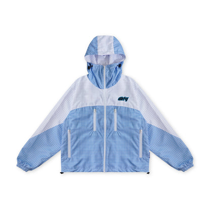DIRTYBUSINESS GABRIELA TRACKSUIT PLAID BLUE