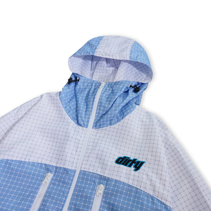 DIRTYBUSINESS GABRIELA TRACKSUIT PLAID BLUE