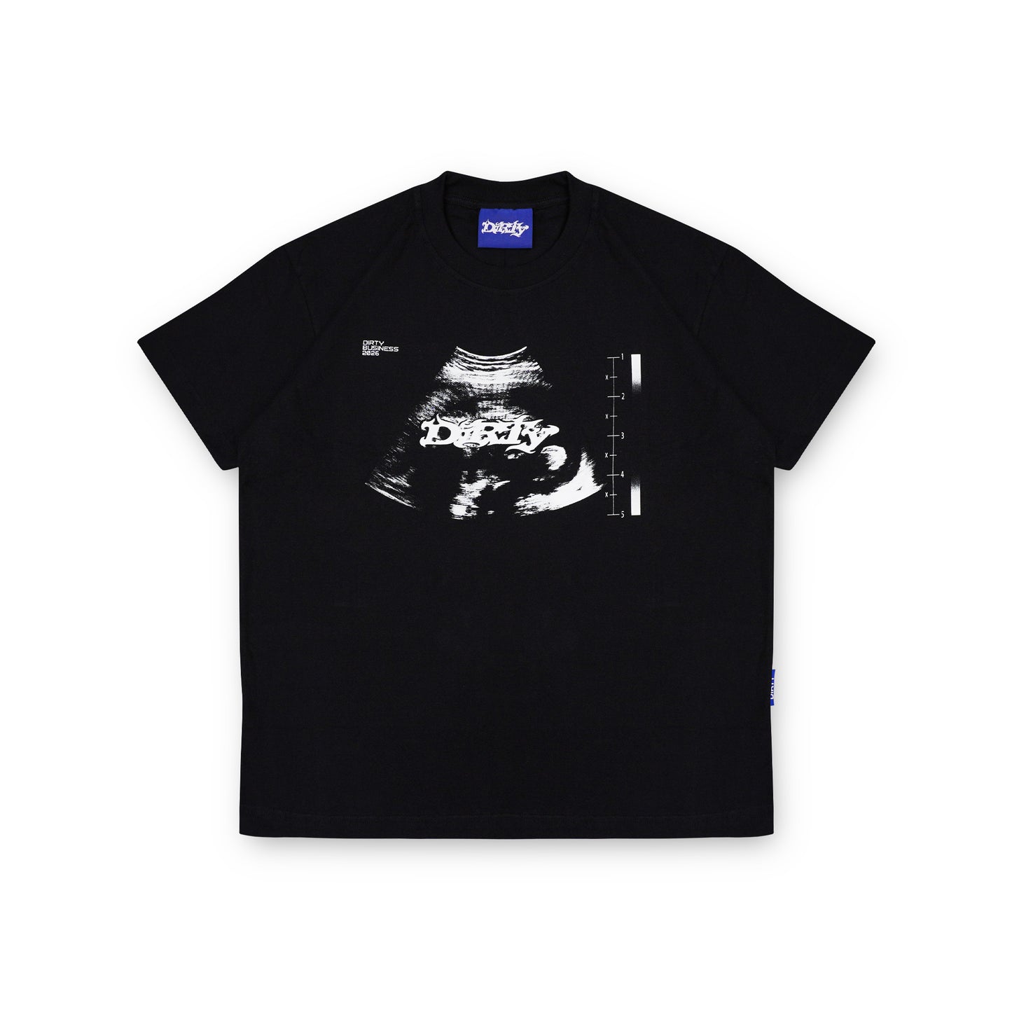 DIRTYBUSINESS BLUR BLACK T-SHIRT
