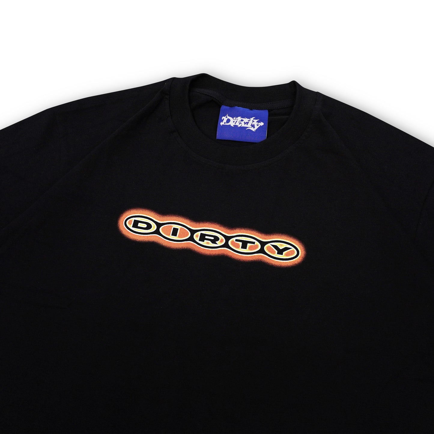 DIRTYBUSINESS THERMAL BLACK T-SHIRT