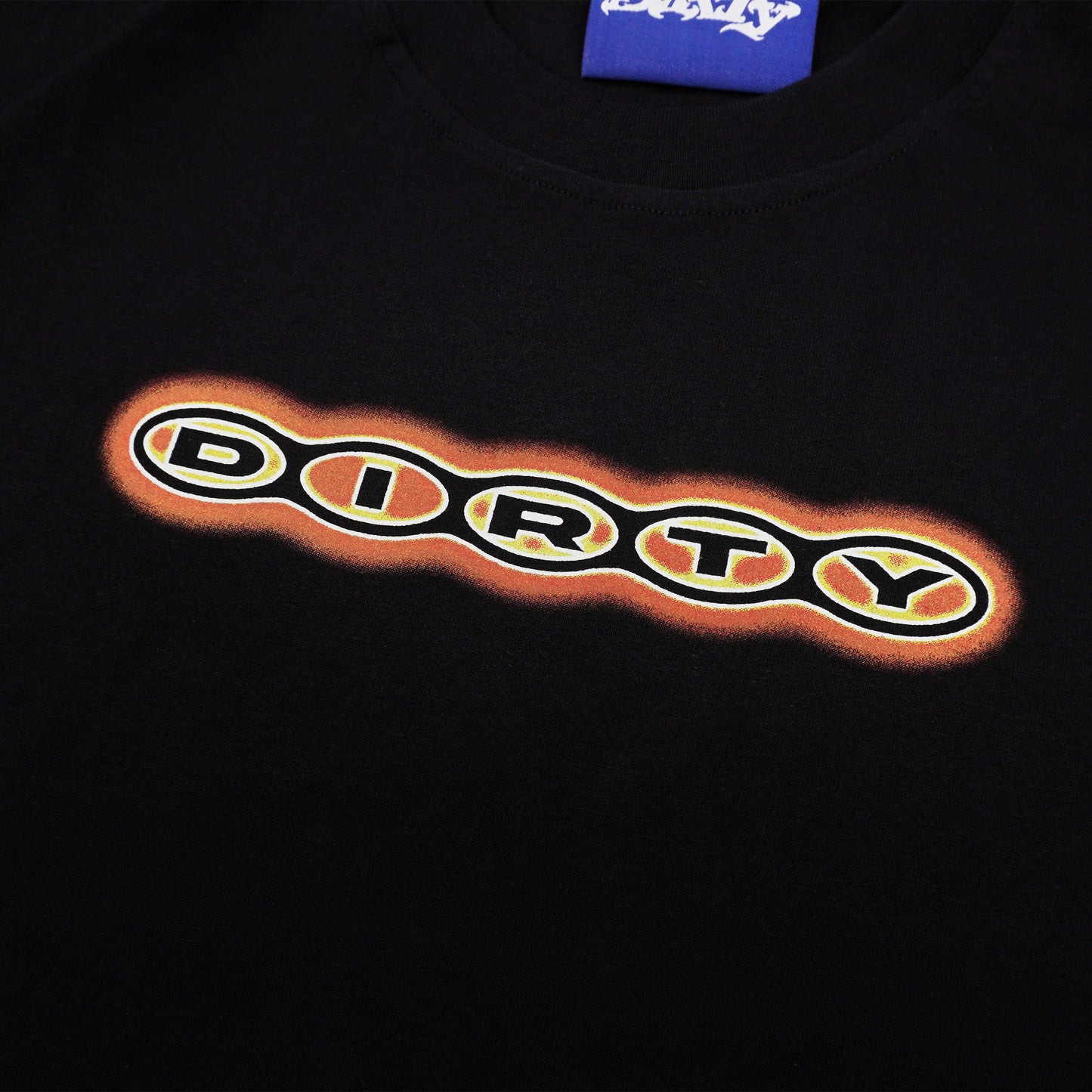 DIRTYBUSINESS THERMAL BLACK T-SHIRT