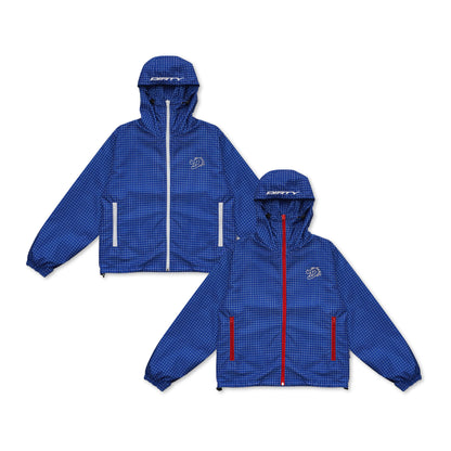 DIRTYBUSINESS TRIGGER PLAID TRACKSUIT BLUE