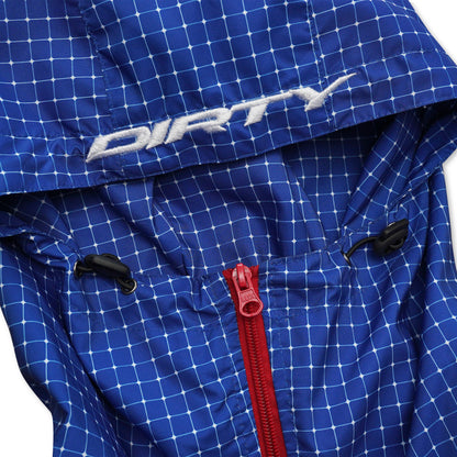 DIRTYBUSINESS TRIGGER PLAID TRACKSUIT BLUE