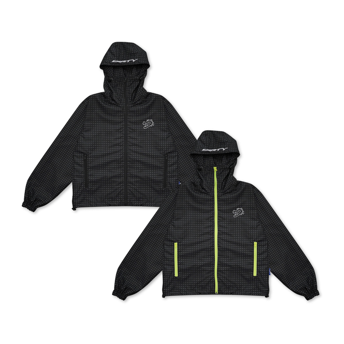 DIRTYBUSINESS TRIGGER PLAID TRACKSUIT BLACK