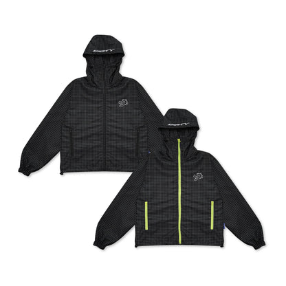 DIRTYBUSINESS TRIGGER PLAID TRACKSUIT BLACK