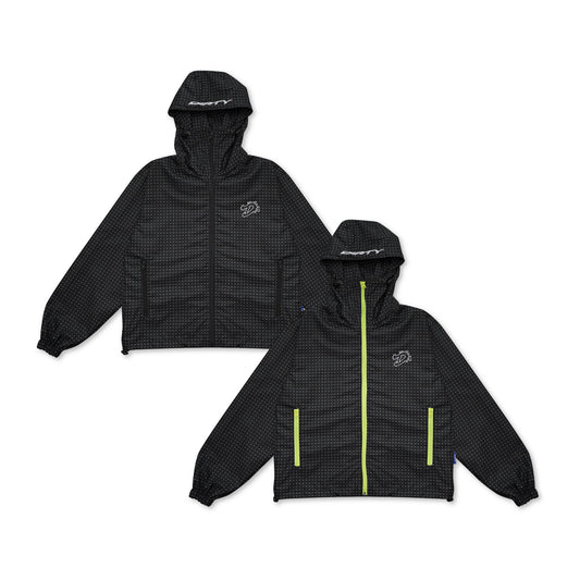 DIRTYBUSINESS TRIGGER PLAID TRACKSUIT BLACK
