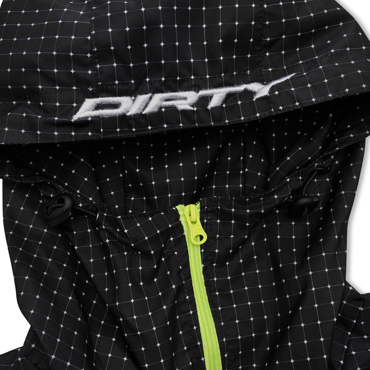 DIRTYBUSINESS TRIGGER PLAID TRACKSUIT BLACK