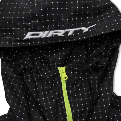 DIRTYBUSINESS TRIGGER PLAID TRACKSUIT BLACK