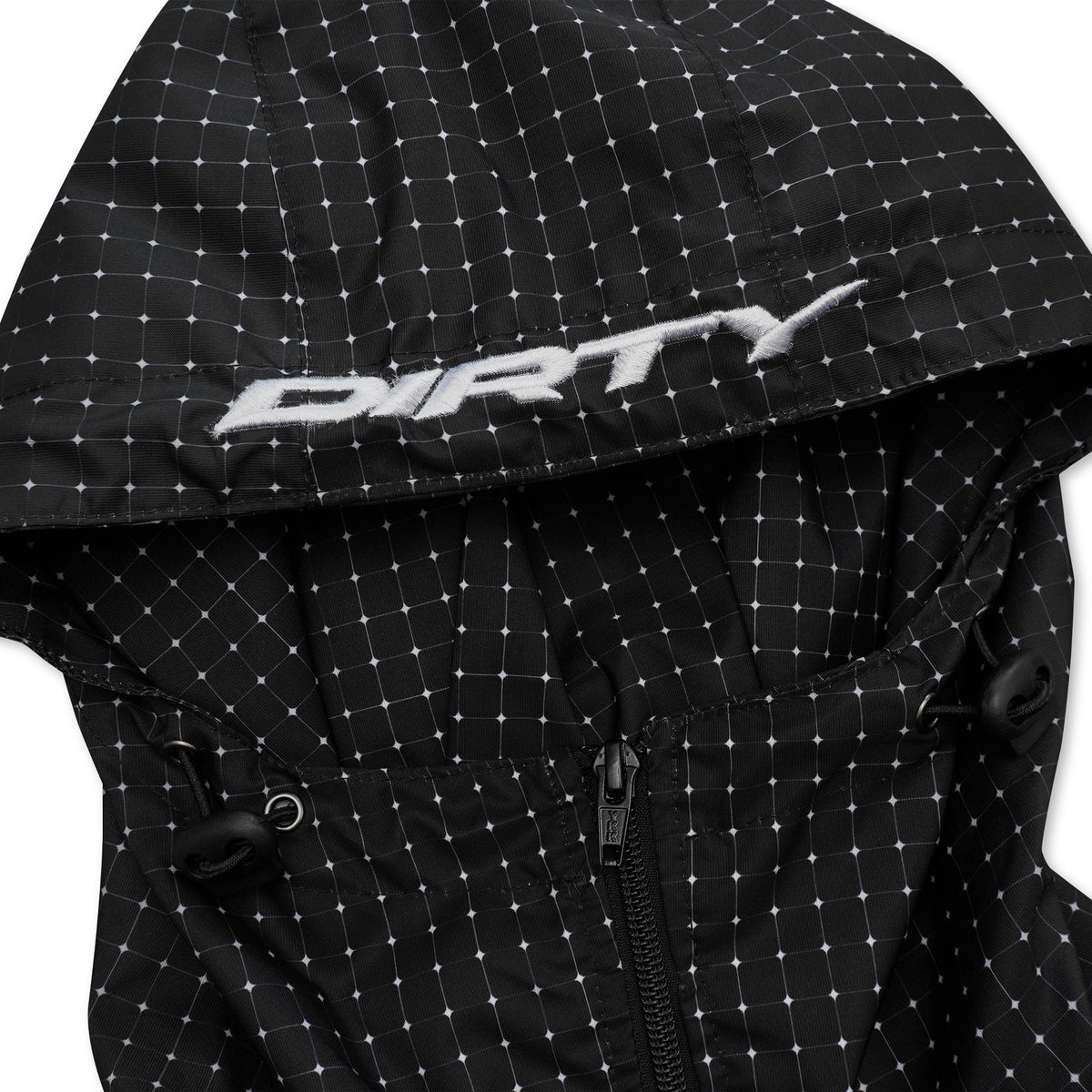 DIRTYBUSINESS TRIGGER PLAID TRACKSUIT BLACK