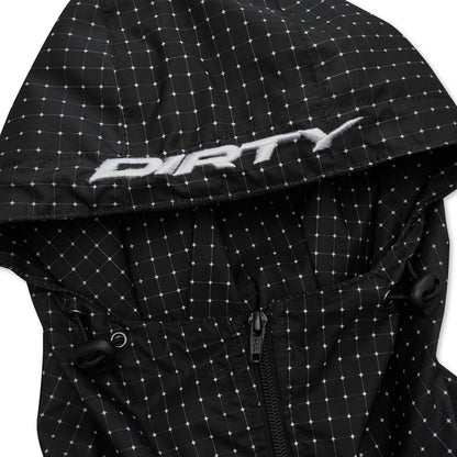 DIRTYBUSINESS TRIGGER PLAID TRACKSUIT BLACK
