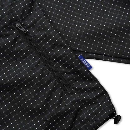 DIRTYBUSINESS TRIGGER PLAID TRACKSUIT BLACK