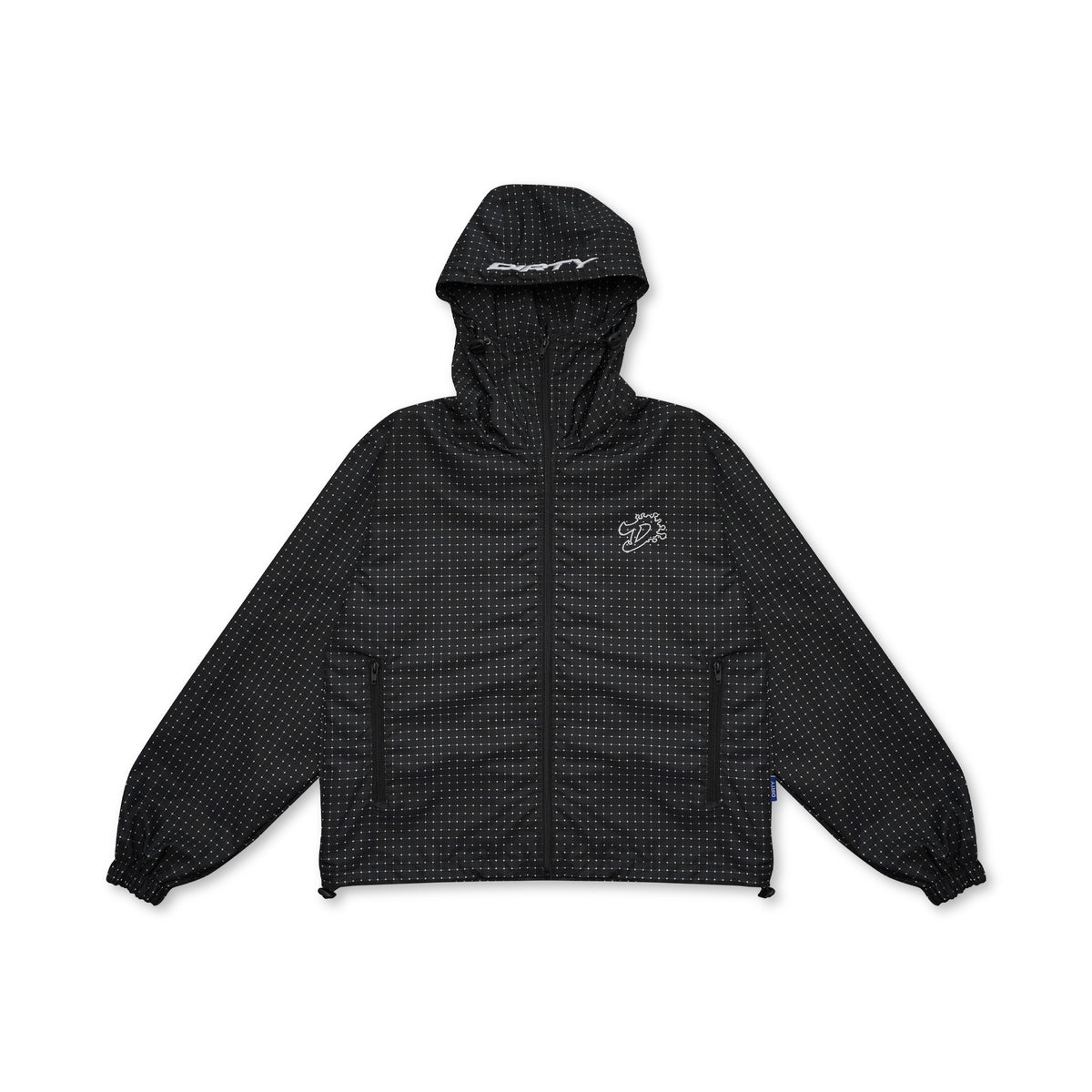 DIRTYBUSINESS TRIGGER PLAID TRACKSUIT BLACK