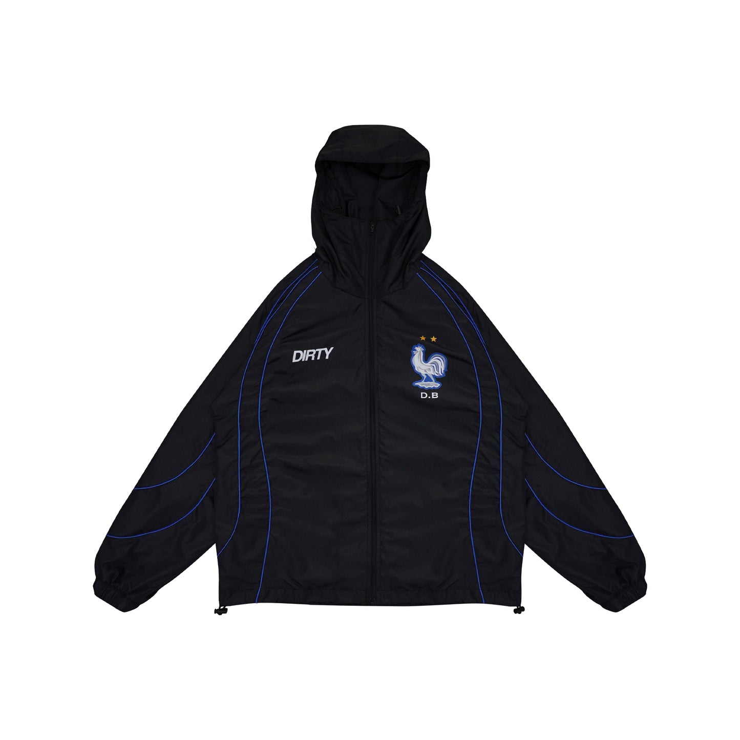 DIRTYBUSINESS ONESET KANTE BLACK TRACKSUIT TRACKPANTS