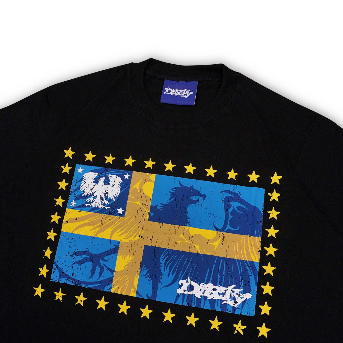 DIRTYBUSINESS SWEDEN BLACK T-SHIRT