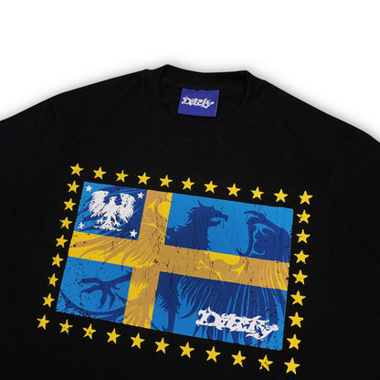 DIRTYBUSINESS SWEDEN BLACK T-SHIRT