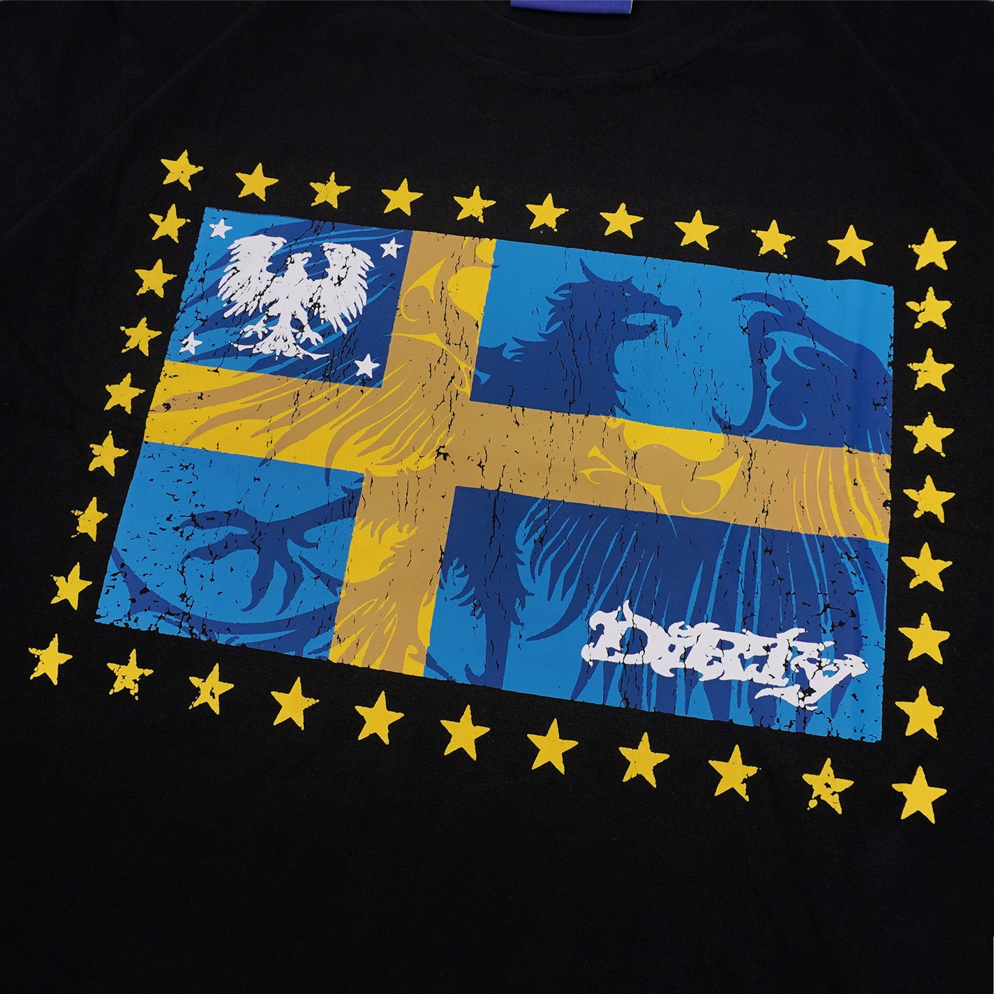DIRTYBUSINESS SWEDEN BLACK T-SHIRT