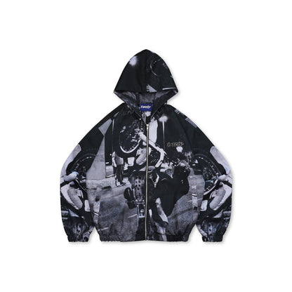 DIRTYBUSINESS TRAIL ZIP HOODIE