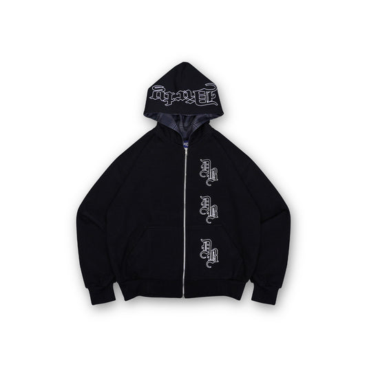 DIRTYBUSINESS CASEY ZIP HOODIE HEAVYWEIGHT
