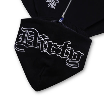 DIRTYBUSINESS CASEY ZIP HOODIE HEAVYWEIGHT